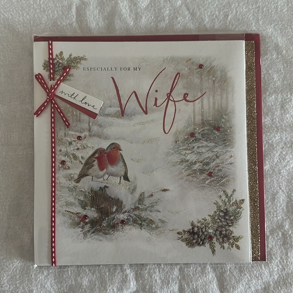 Papyrus “Wife” Christmas and Mother’s Day Cards - Picture 4 of 9
